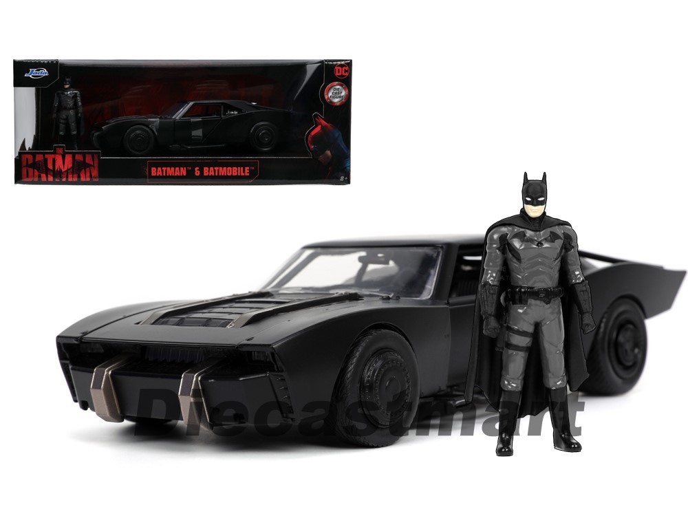 Jada 1:24 Hollywood Rides The Batman Batmobile w/Batman Figure