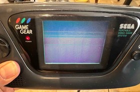 Sega Game Gear color portable video game system Sonic the Hedgehog 2 console