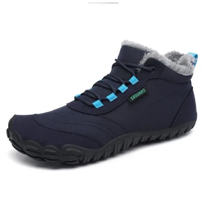 Saguaro gefütterter Barfußschuh Will II Microfaser Wildleder Naturkautschuk