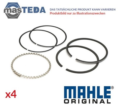 012 02 N0 KOLBENRINGE SATZ MAHLE ORIGINAL 4PCS STD NEU OE QUALITÄT