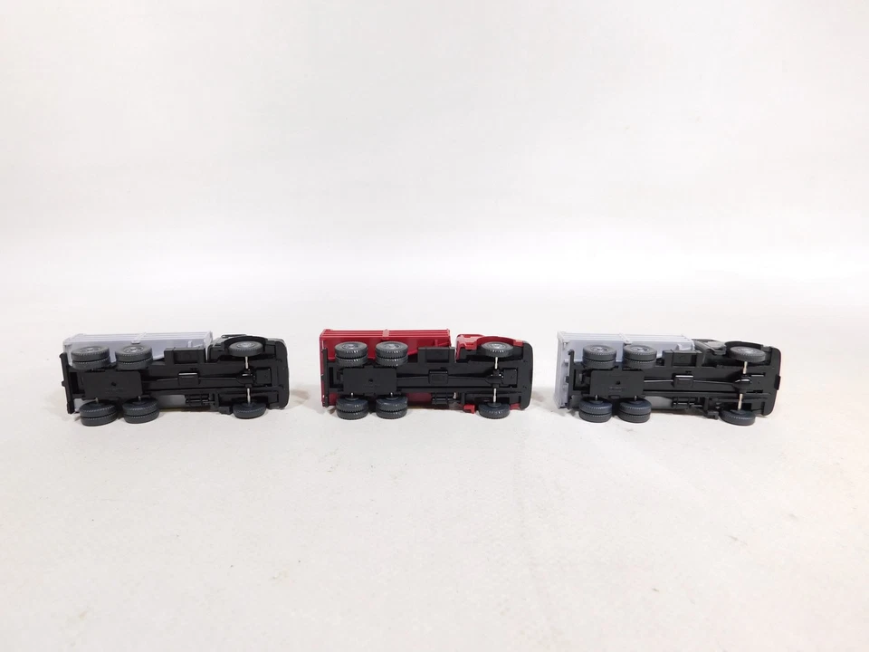 3X H0 1:87 Modello Pritschenkipper Kipper MAN 673 05 23 ECC TOP #DX226-0,5 - Immagine 3 di 4