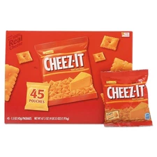 Sunshine 827553 1.5 oz. Pack Cheez-it Crackers - Original (45 /Carton) New