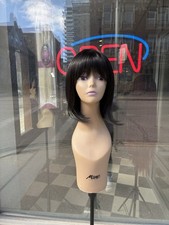 Black Heat Resistance Full Wig Hairdo