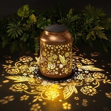 Christmas Gifts Hummingbird Solar Lanterns Outdoor Waterproof - Birthday Gift...