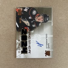 2024-25 Upper Deck Premier Hockey Sam Colangelo Rookie Autograph Relic Card /99