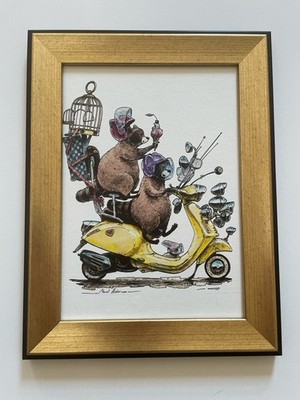 Print Of Drawing By Marat Abishev  Read  