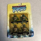 NOS Teenage Mutant Ninja Turtles 4 Pack Figure Set Playmates 54175 2002 Vintage