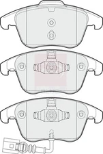 Brake Pads Set Front PD3243 Apec Blue 5N0698151B 7N0698151 5N0698151 5N0698151A