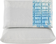 - Cuscino Massaggiante Memory Foam HD Traspirante Alto 18 Cm Da Letto Guanciale 