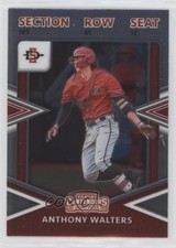 2020 Panini Elite Extra Edition College Tickets Anthony Walters #CT-AN ou5