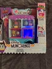 Disney Munchlings Ice Cream Cart Playset 10 Piece Toy Set with Scented Figures
