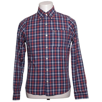 Abercrombie & Fitch, Businesshemd, Größe: S, Blau/Rot/Weiß, Baumwolle, Karo #Ylq