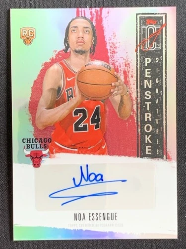 2025 Topps Signature Noa Essengue Base (RAW)