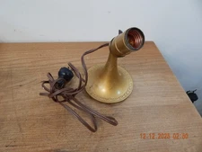 Brass Buss Light Table Lamp Wall Lamp Bussman Mfg. Co. St. Louis 