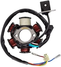 Magneto Stator Coil 5 Wire AC 6 Pole Ignition Stator Magneto for GY6 125cc 150cc
