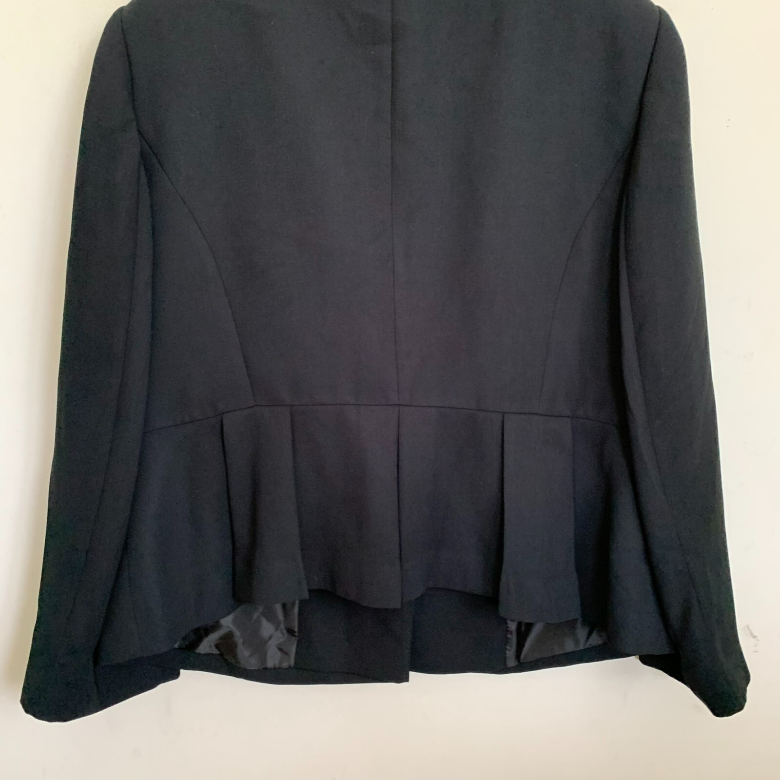 John Meyer Collection Jacket Black Embroidered Be… - image 6