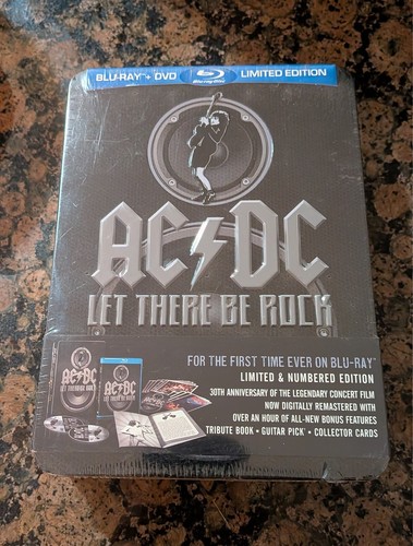 AC/DC LET THERE BE ROCK BLU-RAY/DVD LIMITED/NUMBERED EDITION BRAND NEW ...