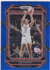 2023 Panini Prizm WNBA Blue Wave Prizm Nia Coffey #23