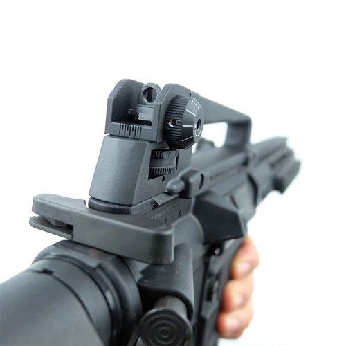 Metal Alloy Carry Handle Rear Sight Mount Removable Adjust Low Profile Mount - Bild 3 von 13