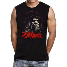 Rob Zombie R Heavy Metal Band BLACK MUSCLE SHIRT