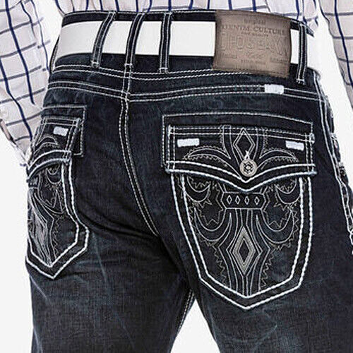 Cipo & Baxx ARMORIAL mens Jeans denim CD324 thick stitch Cipo & Baxx ARMORIAL mens Jeans denim CD324 thick stitch