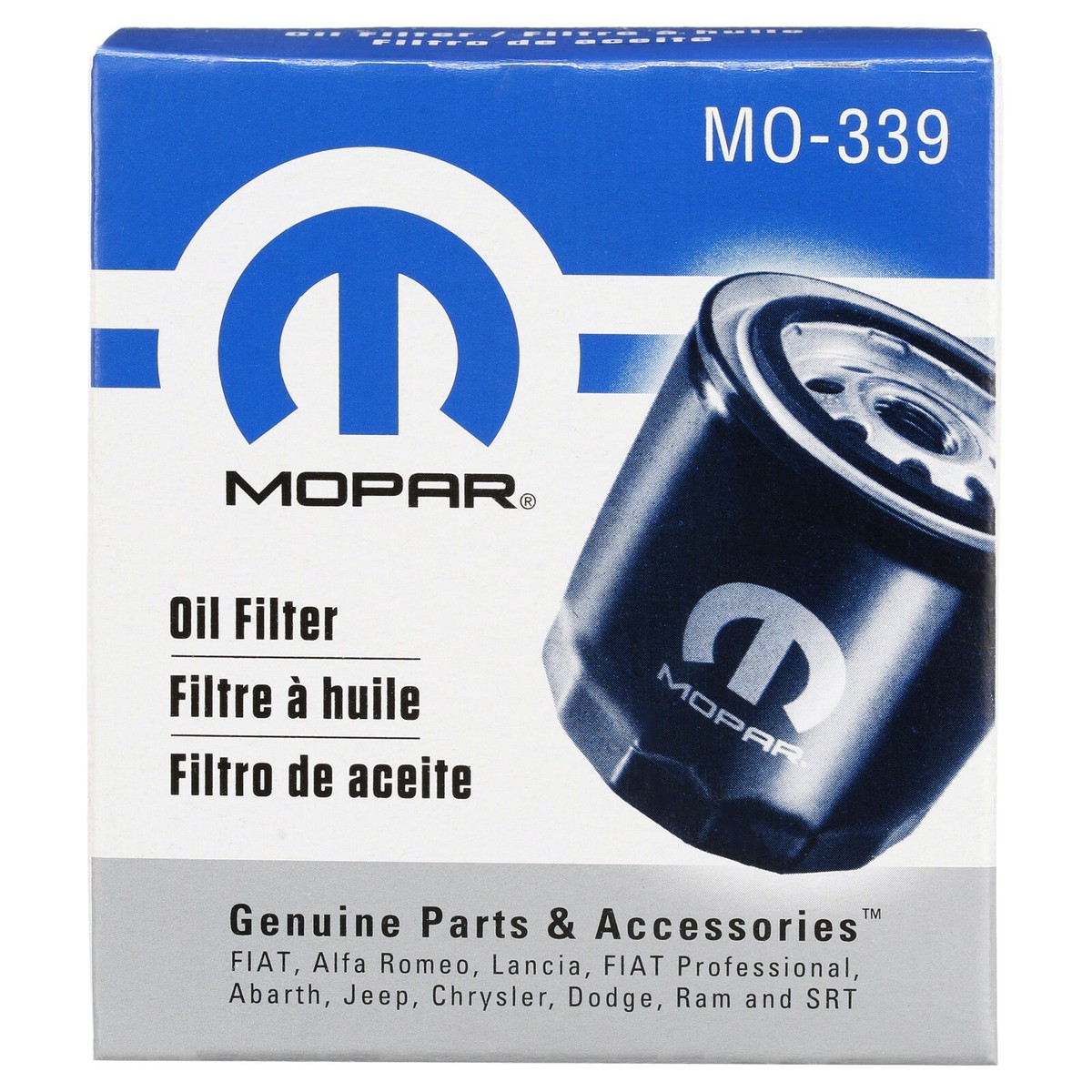 12 Pack Mopar Engine Oil Filter MO-339 For Dodge Jeep Chrysler Ram