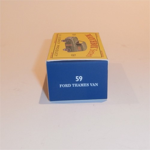 Matchbox Lesney 59a Ford Thames Singer Van Empty D Style Repro Box - Picture 3 of 4