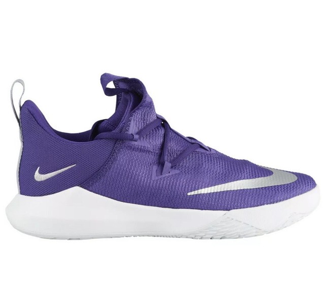 purple nike zoom basketball shoes