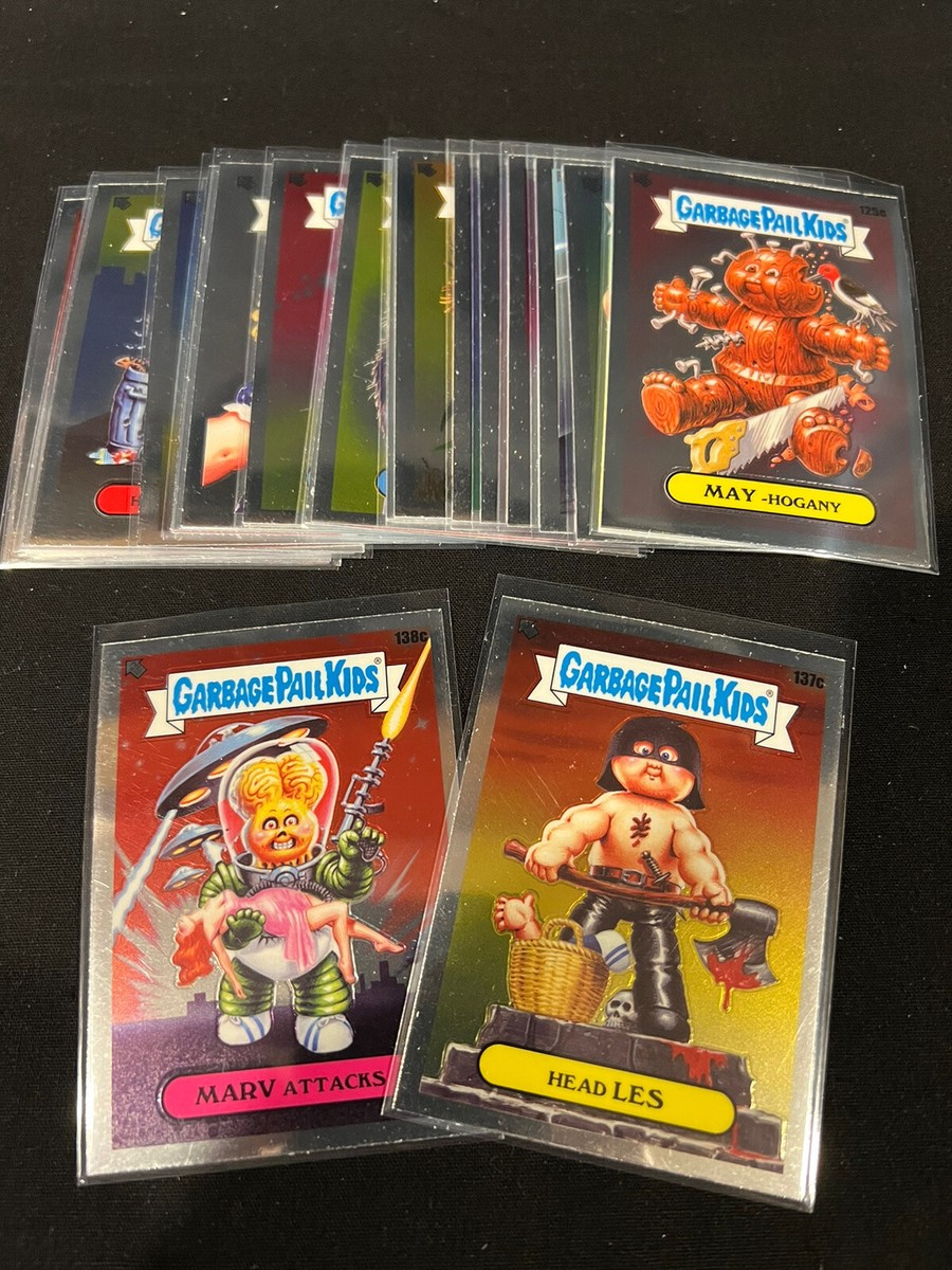 GARBAGE PAIL KIDS CHROME 4 C CARD NAME VARIATION SET OF 48/48