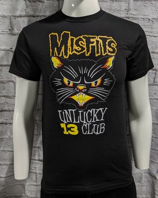 THE MISFITS Unlucky 13 Club Cat Black 