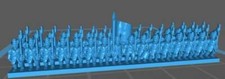 AUSTRIAN LANDWEHR - Great for Table Top War Games And Dioramas - Resin 6mm Minis