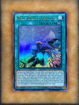 yugioh draco cards Yugioh True Draco Heritage MACR-EN054 Ultra Rare 1st Ed NM