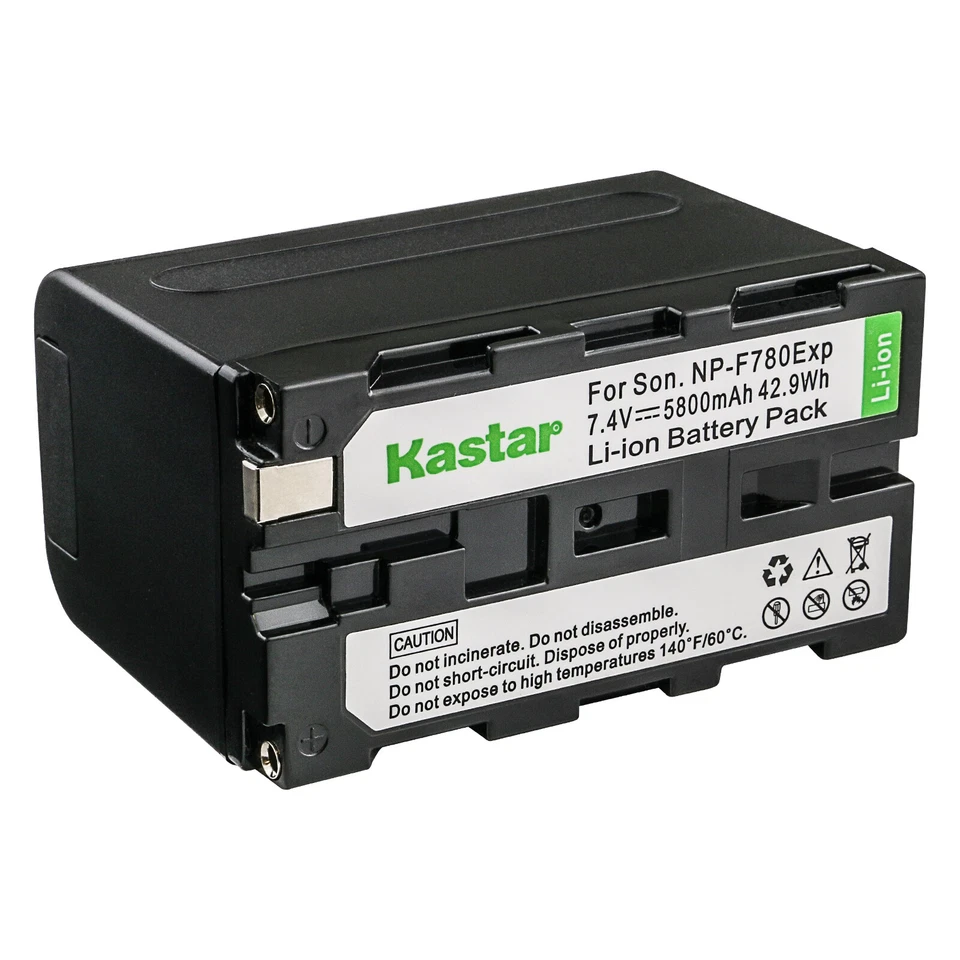 Cargador de pared de batería Kastar F780 para Sony NP-F770 Cyber-shot DSC-D770 CRX10U Foto 3 de 4