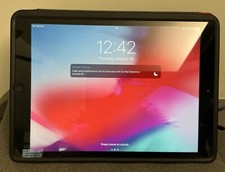 iPad Air 128GB WiFi / AT T Cellular A1475,  Zero Chroma Red Case Bundled
