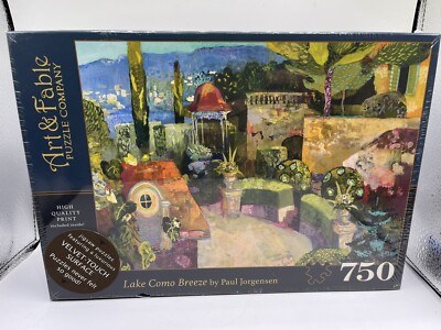 Art & Fable Puzzle Company Lake Cono Breeze By Paul Jorgensen 750 Velvet Touch
