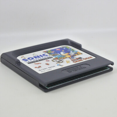 SONIC THE HEDGEHOG 1 Game Gear Sega 2068 gg | eBay