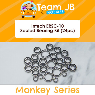 Intech ERSC-10 - 24 Pcs Rubber Sealed Bearings Kit