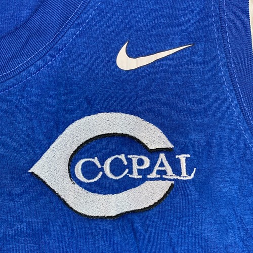 Nike Basketball Blue CCPAL Customised Workout Vest Tee Size Women's Large L - Picture 3 of 15