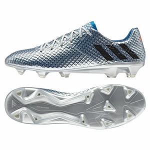 Adidas Messi 16 1 Fg Silver Black Blue Soccer Cleats Football Shoes Kicks S Ebay