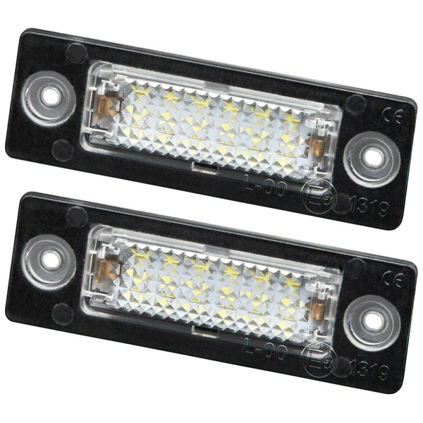 2PC LED Kennzeichenbeleuchtung Nummernschild FüR VW T5 Caddy Passat Touran Golf-image