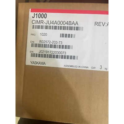 Brand New Yaskawa CIMR-JU4A0004BAA Frequency