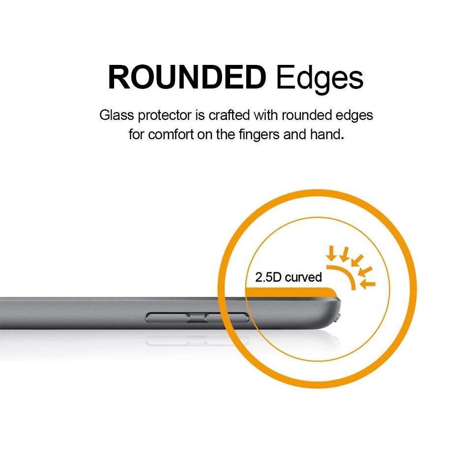 2xProtector de pantalla de vidrio templado mate antirreflejo para Apple iPad 10.2 2019-2021 Foto 3 de 4