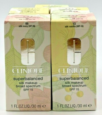 clinique superbalanced silk makeup 05 silk ivory