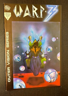 WARP 3 #1 (Equinox Comics 1990) -- Independent -- VF/NM