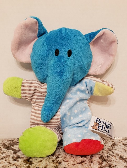 blue elephant teddy