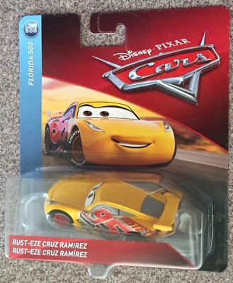 Disney Pixar Cars Rust-Eze Cruz Ramirez - Florida 500 series Mattel FGD72