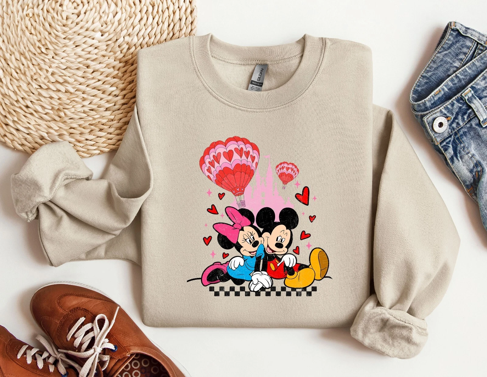Amante di Topolino e Minnie equipaggio San Valentino Disney San Valentino regalo per lei