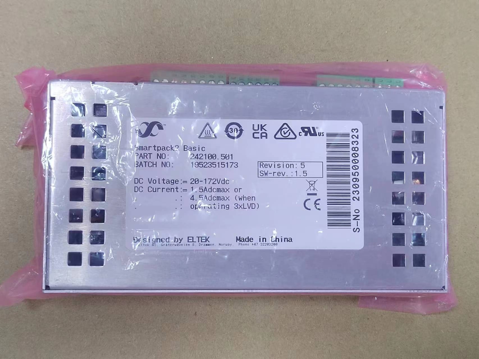 1pcs For ELTEK SMARTPACK2 BASIC 242100.501 power monitoring module