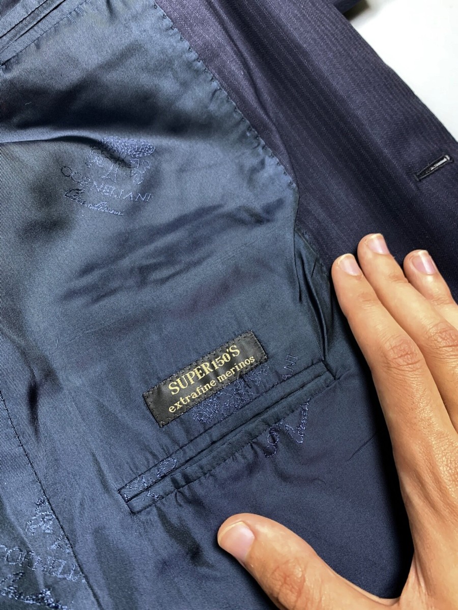 Corneliani Blazer Super 150 s Extrafine Merinos Men Size 50R | eBay