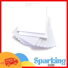 10-Pack White Scratch Pads - 50 Sheets Each, Portable Writing Pads 5.5 x 8.5